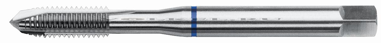 М10 Метчик специальный машинный (машинно-ручной) Голубое кольцо Form B для сквозных отверстий DIN 371 HSS-E